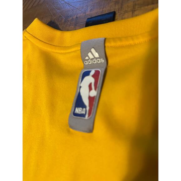Adidas Cleveland Cavaliers NBA Warm Up Shooting Shirt 2XL Wine Gold Long Sleeve - Picture 9 of 10